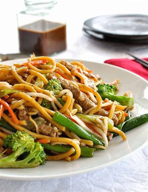 Chinese Stir Fry Noodles Build Your Own | therecipecritic