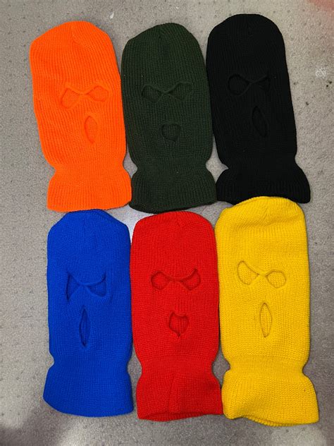 3 Hole Ski Mask – Embroidery Plug