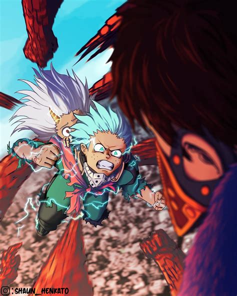 Boku No Hero Academia Deku Vs Overhaul - Krysfill Myyearin