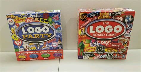 Logo Party & Logo Board Game~Spin Master Complete Board Game Lot | #2007625026