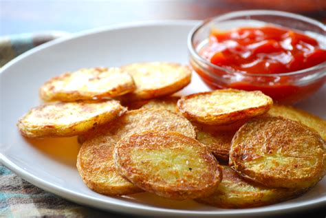 crispy oven fried potatoes