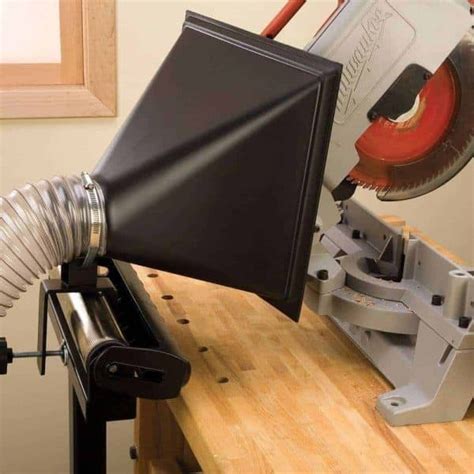 7 Genius Ways to Improve Miter Saw Dust Collection - The Handyman's Daughter