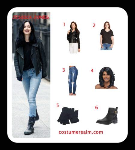 Dress Like Jessica Jones Costume Guide, Diy, Marvel Hallowen Costume Guide