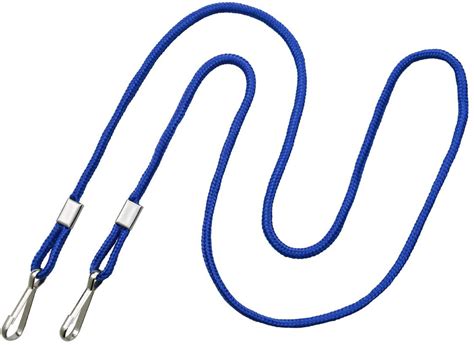 Double Clip Lanyards for Special Events (Two Hook/Open Ended) by Specialist ID (Blue) - Walmart ...