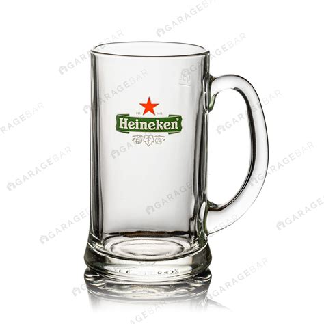 Heineken Tankard Beer Glass - Pint/50cl - GarageBar Limited