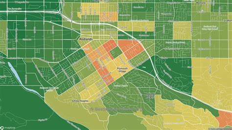 Race, Diversity, and Ethnicity in Plymouth Village, Redlands, CA | BestNeighborhood.org