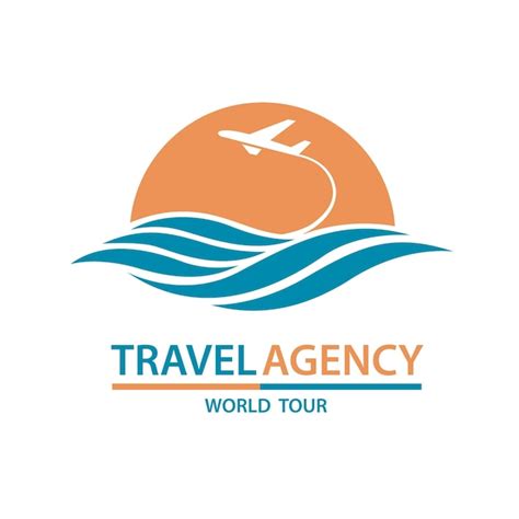 Premium Vector | Travel logo design