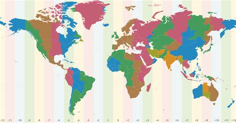 UTC-9 on the Interactive world map