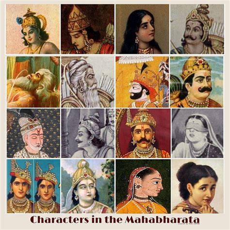 List of characters in the Mahabharata - Wikipedia | The mahabharata ...