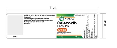 Celecoxib - FDA prescribing information, side effects and uses