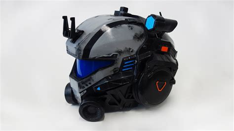 Pilot helmet from Titanfall 2, costumes from Destiny, Star Wars, Overwatch - designedby3d.com