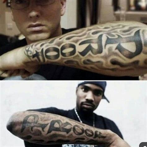 Eminem respects proof Rip proof | Eminem, Eminem tattoo, Eminem funny