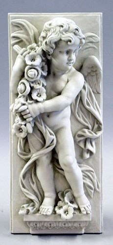 Cherub Wall Plaque Spring