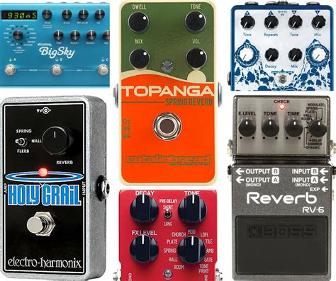 Guitar Effect Pedals - Reverb Pedals | Liberty Park Music