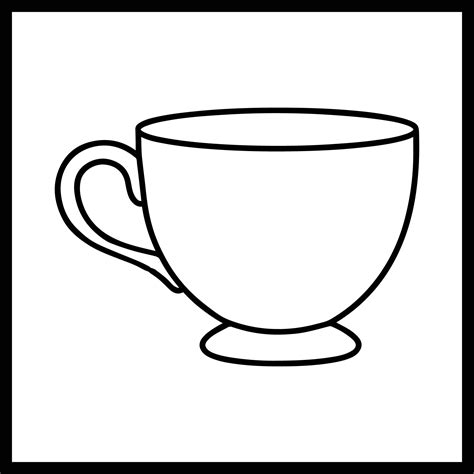 Free Printable Coffee Cup Template - Printable Templates