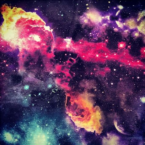 "Galaxy print hipster #1" by bitsnake | Redbubble