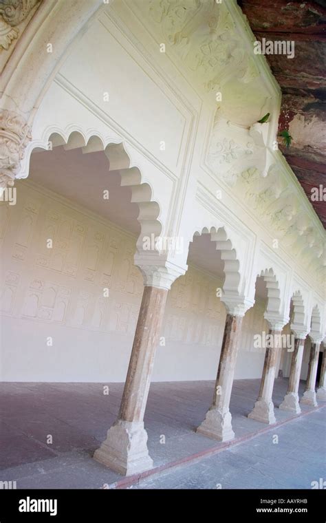 Red Fort India Architecture Stock Photo - Alamy