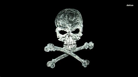 Skull And Bones Wallpaper - WallpaperSafari