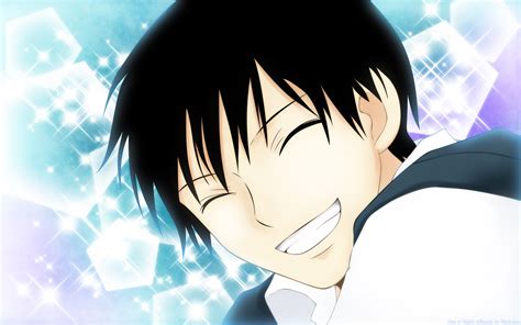 Wallpaper : illustration, anime, brunette, cartoon, teeth, Kazehaya Shouta, boy, smile, mangaka ...