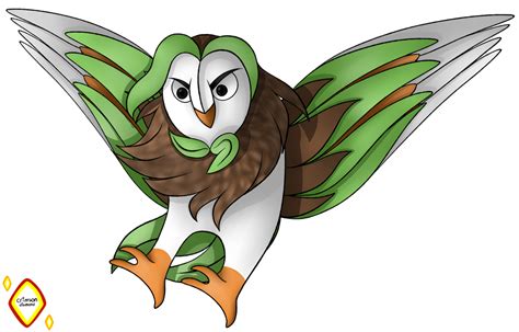 Dartrix by crimsondiamond620 on DeviantArt