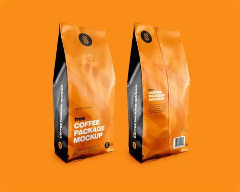 Coffee Package Mockups - Mockup World