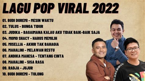 Lagu Pop Ter Hits 2022 - Lagu Pop Viral 2022 - YouTube