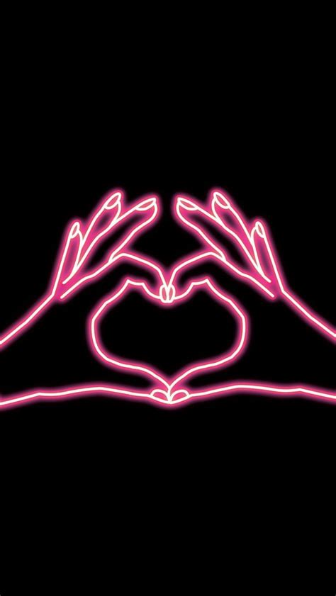 Neon Heart Wallpapers - Wallpaper Cave