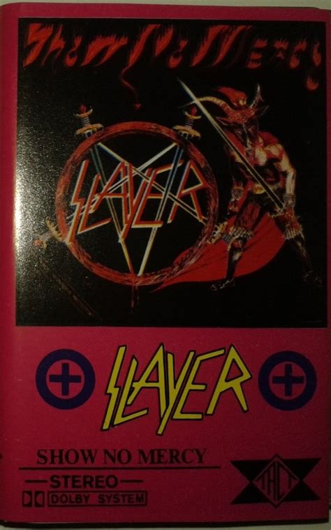 Slayer - Show No Mercy (Cassette, Album, Unofficial Release) | Discogs