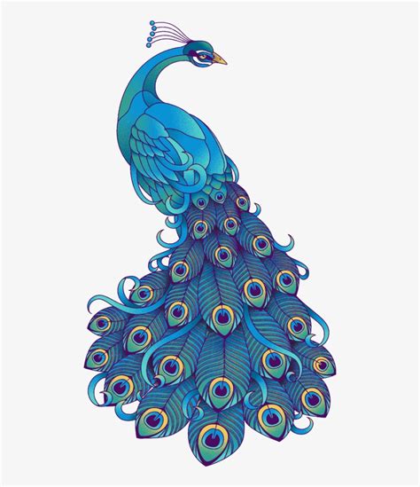 Peacock Clip Art Svg