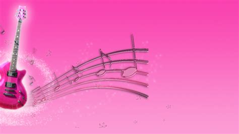 Pink Guitar Wallpaper 08484 - Baltana