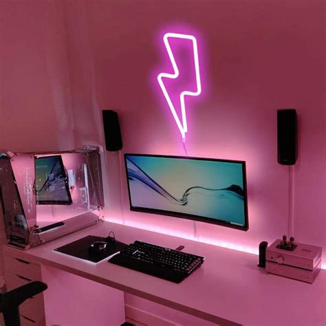 Laptop Desk With Led Light - Photos