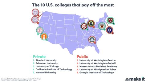 Ivy League Schools Map - United States Map