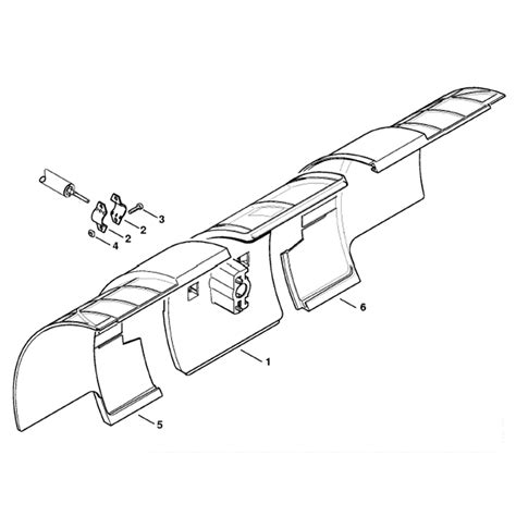 Stihl KB-KM Bristle Brush (KB-KM Bristle Brush) Parts Diagram, KB-KM Deflector