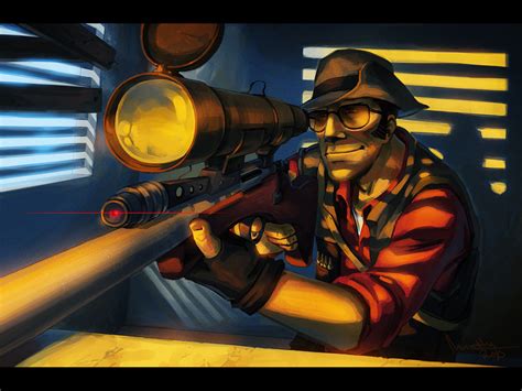 Sniper - fan art : tf2