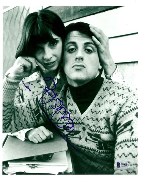 Talia Shire signed Rocky Balboa Adrian photograph Autographed