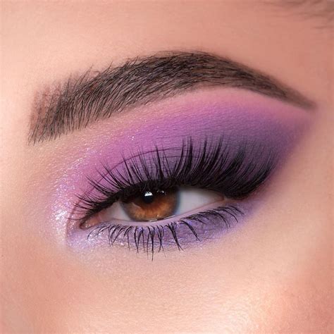 √ Purple Makeup Look