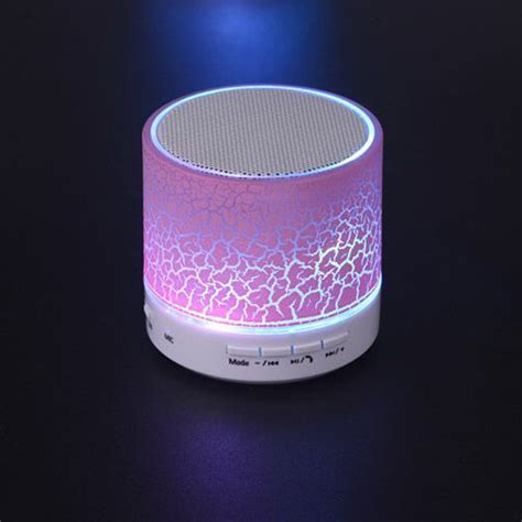 LED-Mini-Wireless-Bluetooth-Speaker-Pink | JSW Accessories