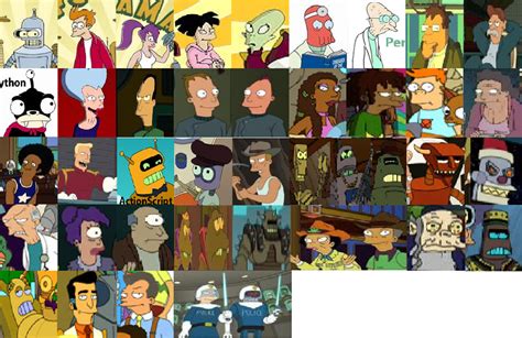 futurama characters by reneepierre on DeviantArt