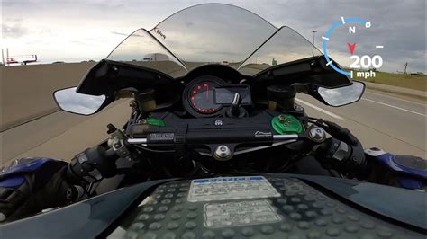 Kawasaki Ninja H2 200 MPH / 322 KMH Top Speed (GPS Verified) - YouTube