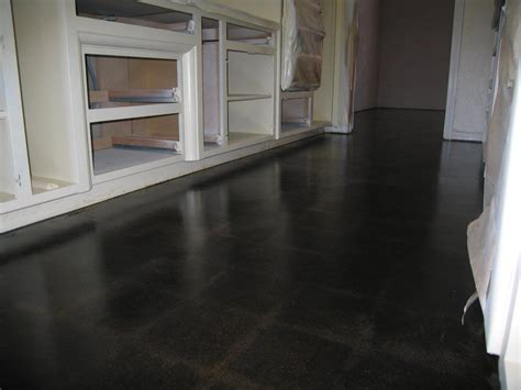 Black concrete floor Concrete Floors, Hardwood Floors, Flooring, Diy Decor, Home Decor, Tile ...