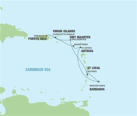 Actualiser 46+ imagen caribbean cruise itinerary - fr.thptnganamst.edu.vn