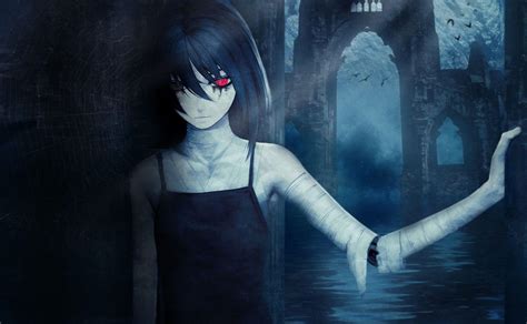 Creepy Anime Girl Wallpapers Top Free Creepy Anime Girl Backgrounds ...