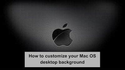 How to customize your Mac OS desktop background : r/net2