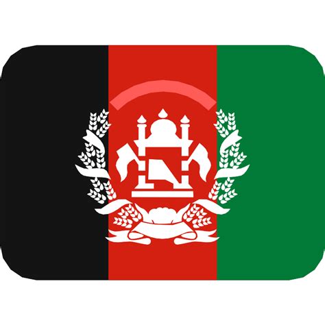 Flag For Flag Afghanistan Vector SVG Icon - SVG Repo