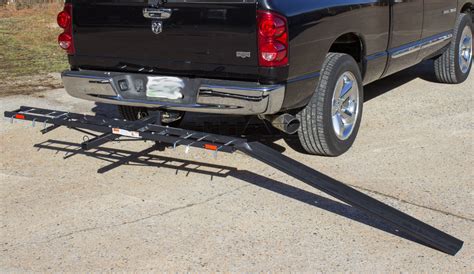 500 lb Capacity Motorcycle Carrier Dirt Bike Rack Hitch Hauler Ramp ...