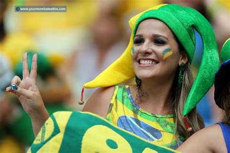 Beautiful Fans of Brazil – World Cup 2014