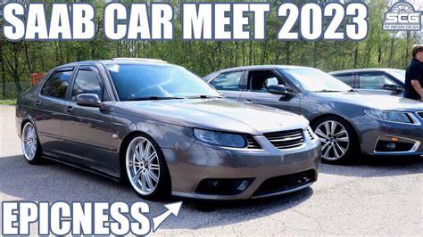 SAAB CAR MEET 2023 : EPICNESS - YouTube