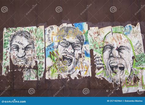 Graffiti is Located in Beirut Editorial Stock Image - Image of memory ...