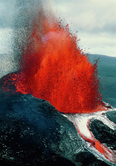 Eruption Of Mauna Loa Photograph by Peter Menzell/science Photo Library - Fine Art America