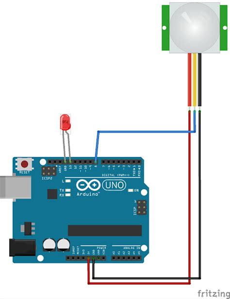 Motion Detection Using Pir Sensor And Arduino